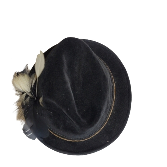 Champ hat "feel the felt" campus men's shop hat with feathers - Picture 4 of 11